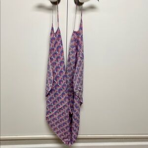 Victoria’s Secret Floral Spaghetti Strap Wrap Sz Sm Petite Vibrant Tropical Look